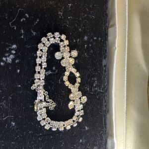 6” Vintage Beautiful Rhinestone Bracelet
